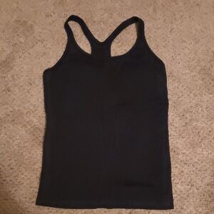 lululemon athletica Black Racerback Tank Top
